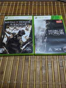 即決XBOX360 メダルオブオナー&メダルオブオナー エアボーン