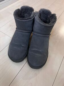 UGG グレー ブーツ ショート ムートンブーツ ショートブーツ アグ