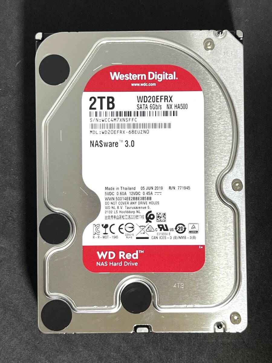 Amazon.com: Western Digital WD20EFRX 2TB 3.5-inch SATA 6Gb/s