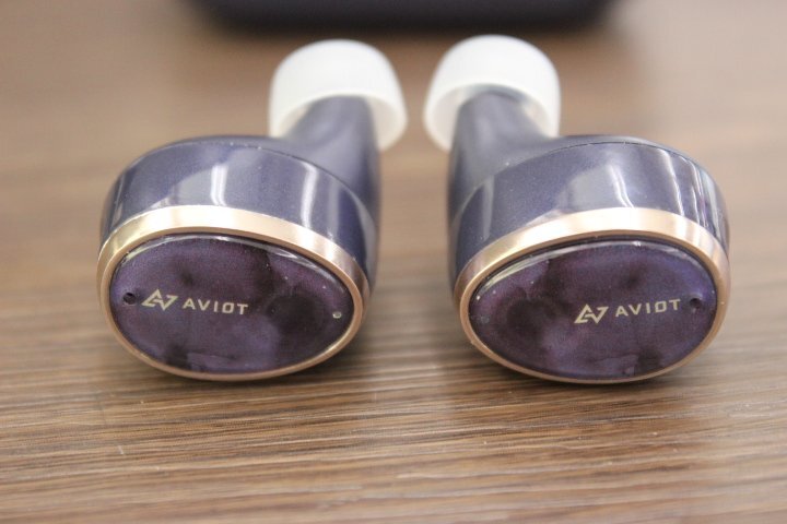 ○AVIOT（2） TE-BD11tR ワイヤレスイヤホン ブラック Bluetoothイヤホン 【動作保証出品】