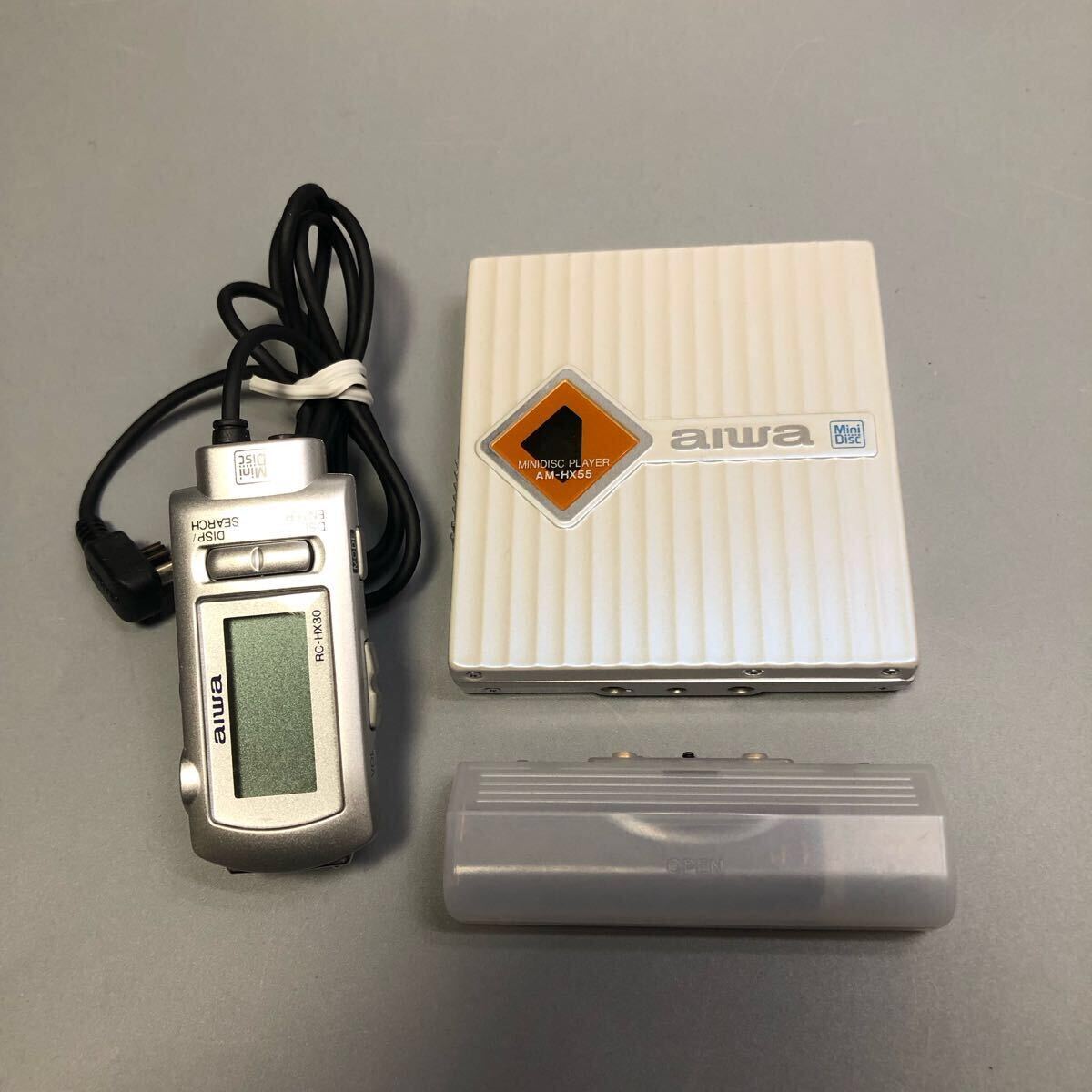 美品 AIWA MDウォークマン MDプレーヤー AM-HX400 動作確認済
