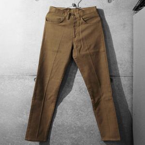 Levi’s STA-PREST Big-E リーバイス スタプレ ビンテージ ビッグE 古着 ブラウン 日焼けあり スタプレスト