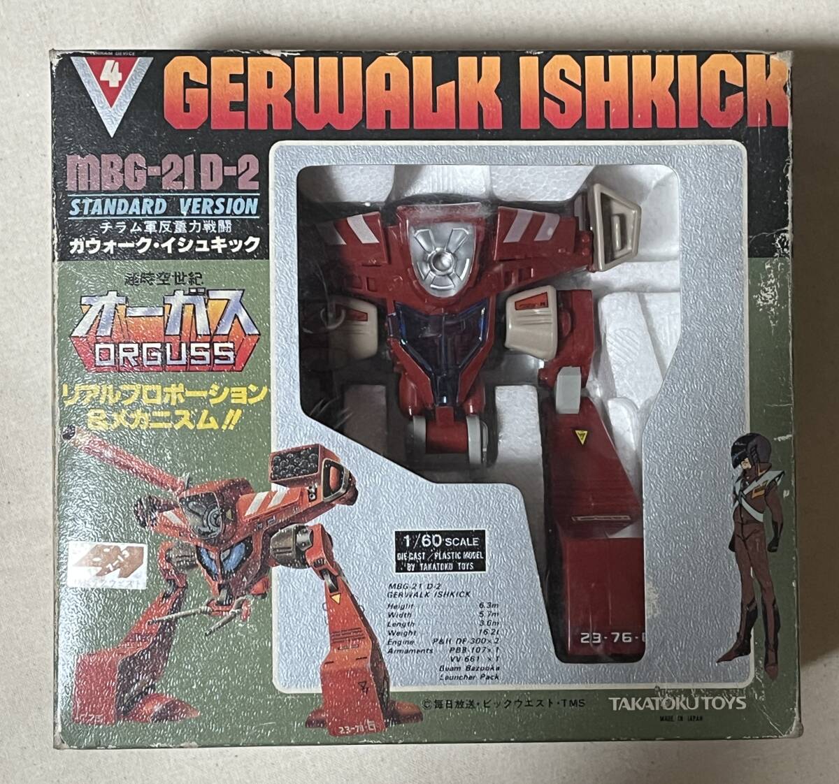 当時物/付属品未使用】 タカトクトイス オーガス ガウォーク