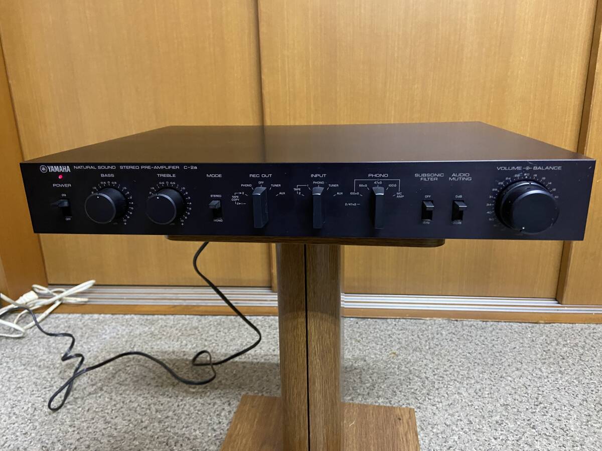 Yahoo!オークション -「yamaha c-2a」(アンプ) (オーディオ機器 Yahoo!オークション -「yamaha c-2a」(アンプ) (オーディオ機器