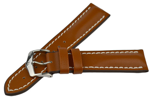 HIRSCH ヒルシュ/ヘビーカーフ ゴールデンブラウン 24mm 7,841円