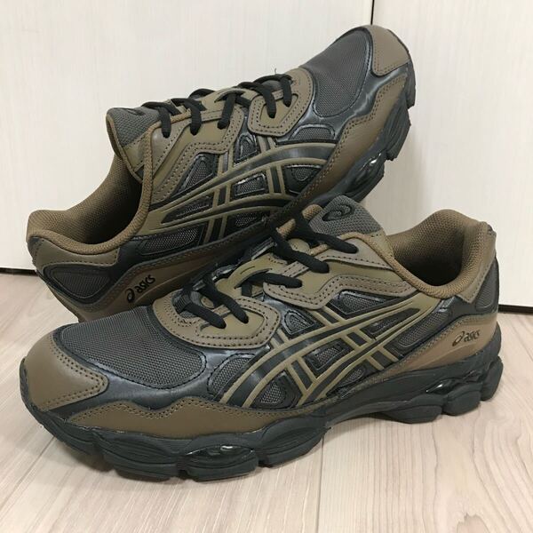 ASICS GEL-NYC Dark Sepia Clay Canyon GEL NYC GEL-NIMBUS 3 MC-PLUS V アシックス ゲル ランニング タイガー カーキ ブラウン ブラック