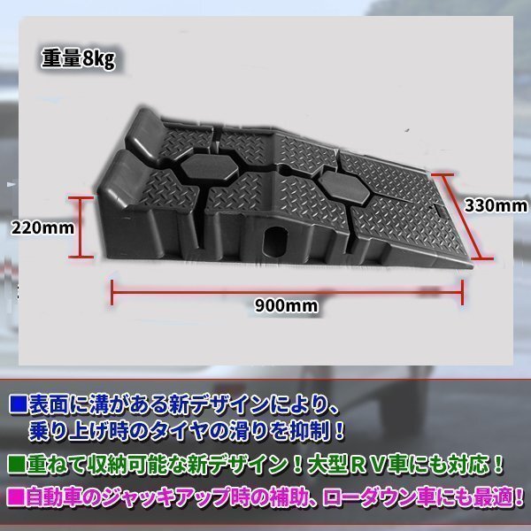 整備用 スロープ / カースロープ / ステップ / 2個 1セット / ラダー オイル 交換 ジャッキ不要 カーランプ 大型車 対応 滑り止め ステップ 整備用 スロープ / カースロープ / ステップ / 2個 1セット / ラダー オイル 交換 ジャッキ不要 カーランプ 大型車 対応 滑り止め ステップ