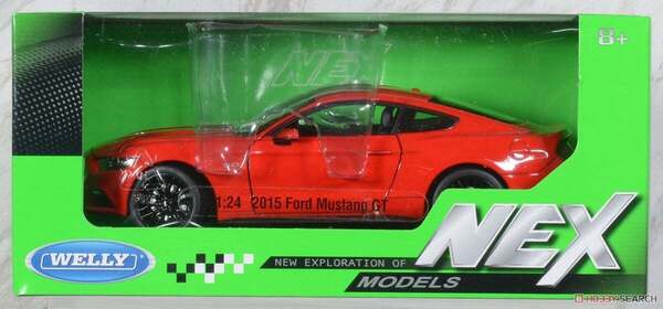 【ミニカー】ウィリー 1/24 2015 フォード マスタング GT 新品未開封品
