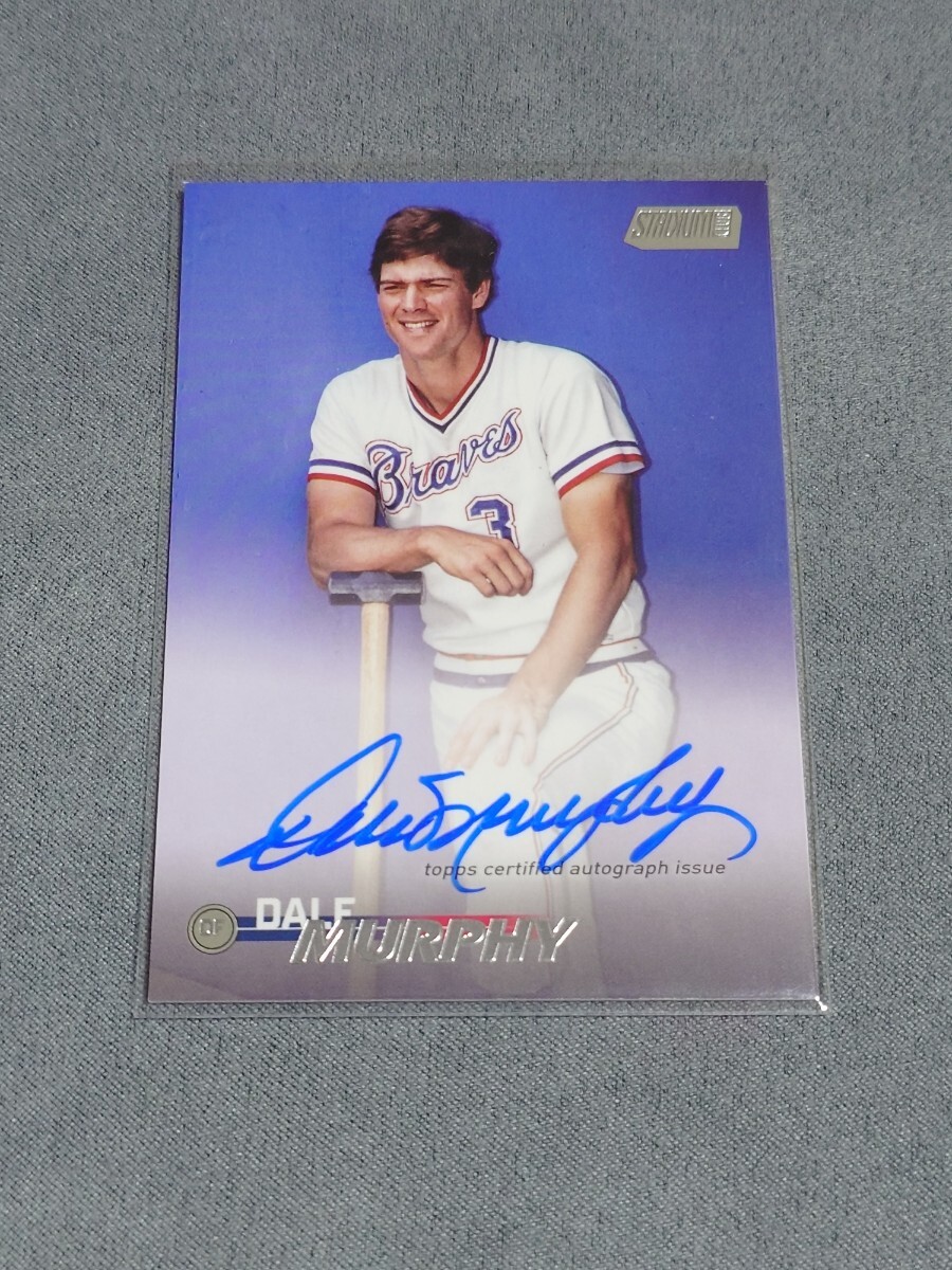 【4月 SALE】MLBデール・マーフィー 直筆サイン写真 MVP 82,83 Yahoo!オークション -「dale murphy」の落札相場・落札価格