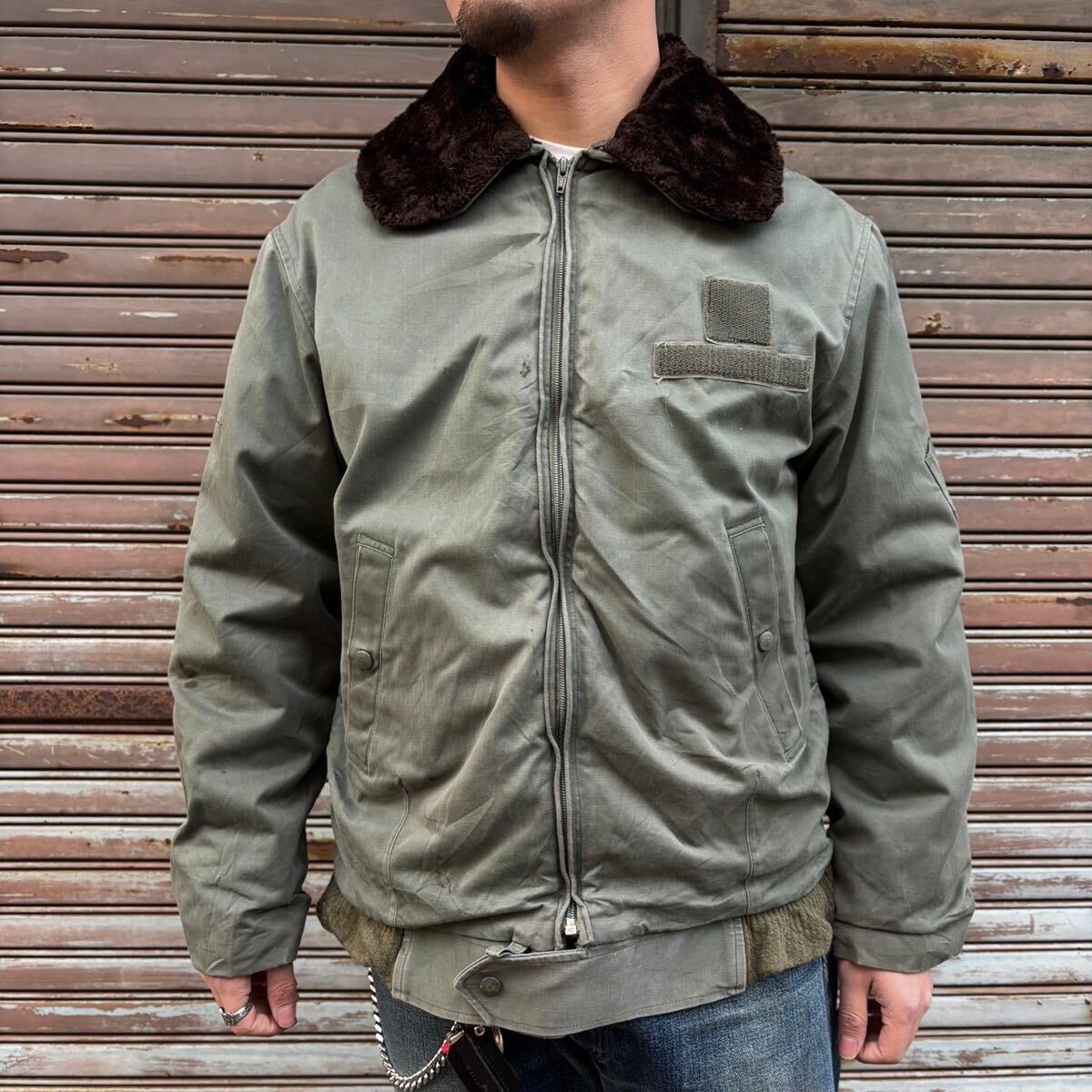 Yahoo!オークション -「b-15 フライトジャケット ビンテージ」の Yahoo!オークション -「b-15 フライトジャケット ビンテージ」の