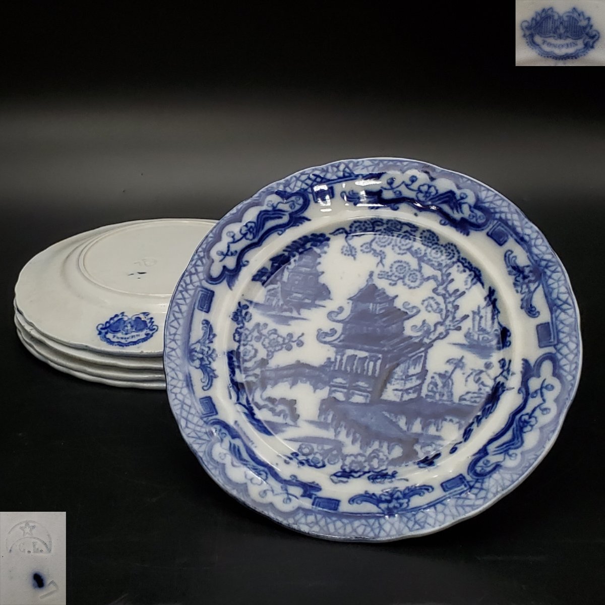 Yahoo!オークション -「阿蘭陀」(1800年 - 1900年) (骨董陶磁器