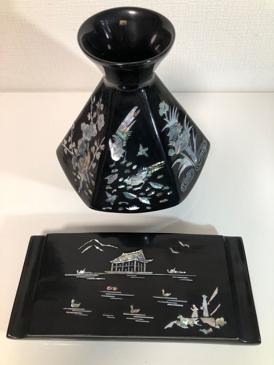 Yahoo!オークション -「螺鈿」(花瓶) (インテリア小物)の落札 Yahoo!オークション -「螺鈿」(花瓶) (インテリア小物)の落札