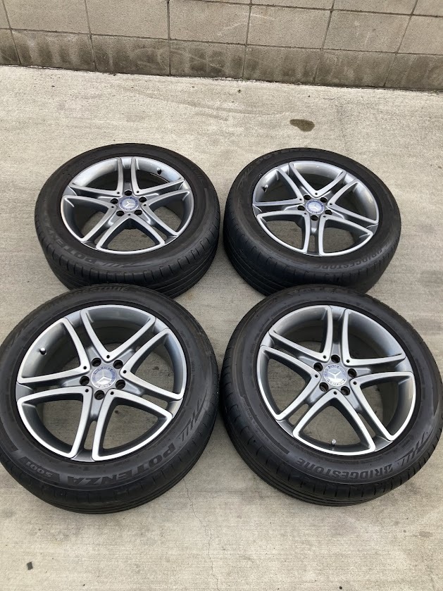 Mercadas-Benz メルセデス ベンツ Sクラス W222 純正 18インチ ホイール8J+41 4本セット