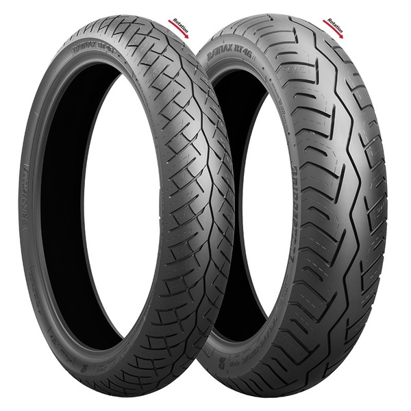 VTZ250 1988-89 にオススメの前後タイヤセット ! ブリヂストンBT46 100/80-17 120/80-17 送料無料 国内正規品