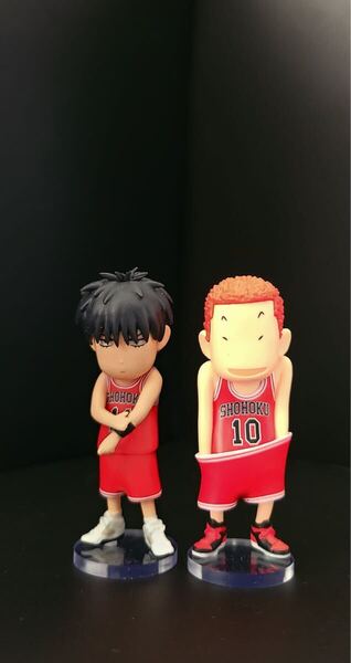 SLAM DUNK FIGURE COLLECTION スラムダンクフィギュアコレクション 桜木花道10 流川楓 用台座
