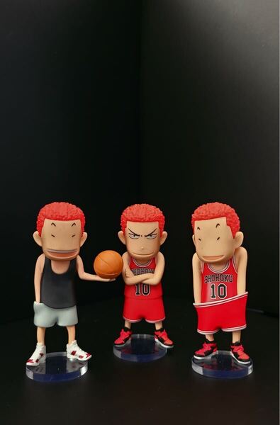 SLAM DUNK FIGURE COLLECTION スラムダンクフィギュアコレクション 桜木花道 3種 用台座