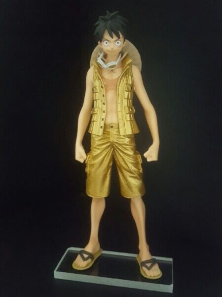 namco ナムコ限定 ONE PIECE ワンピース GRANDLINE MEN グラメン 劇場版 FILM GOLD SPECIAL モンキー・D・ルフィ 用台座
