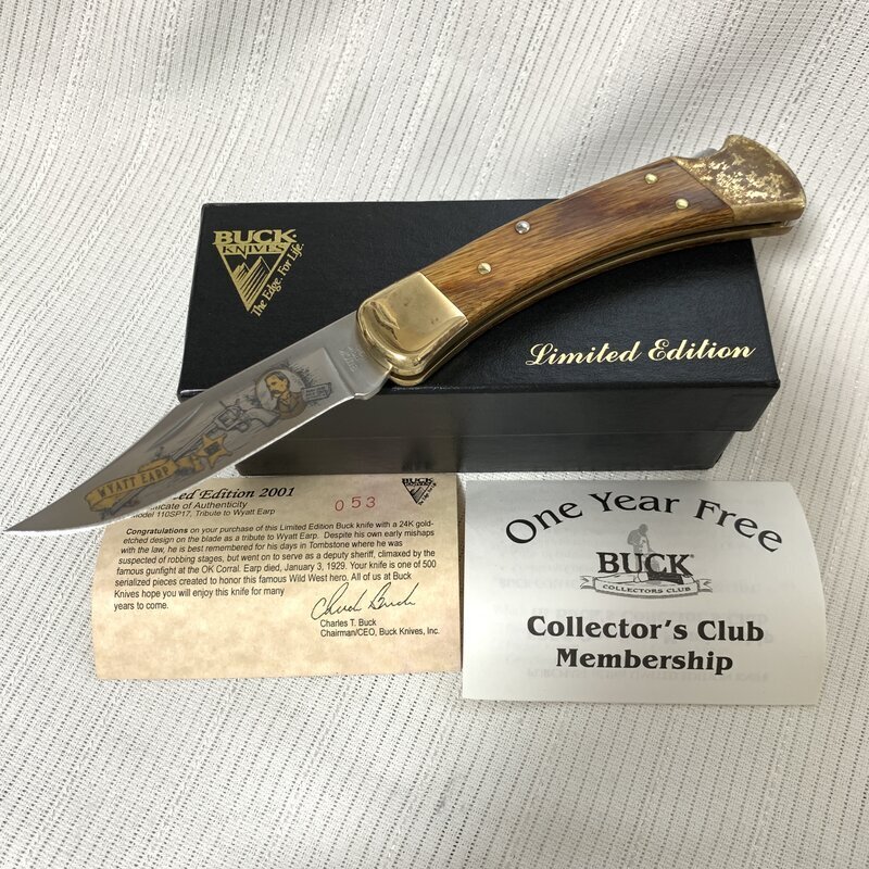 Amazon.co.jp: バックナイフ BUCK 500 (500EA デューク バルド