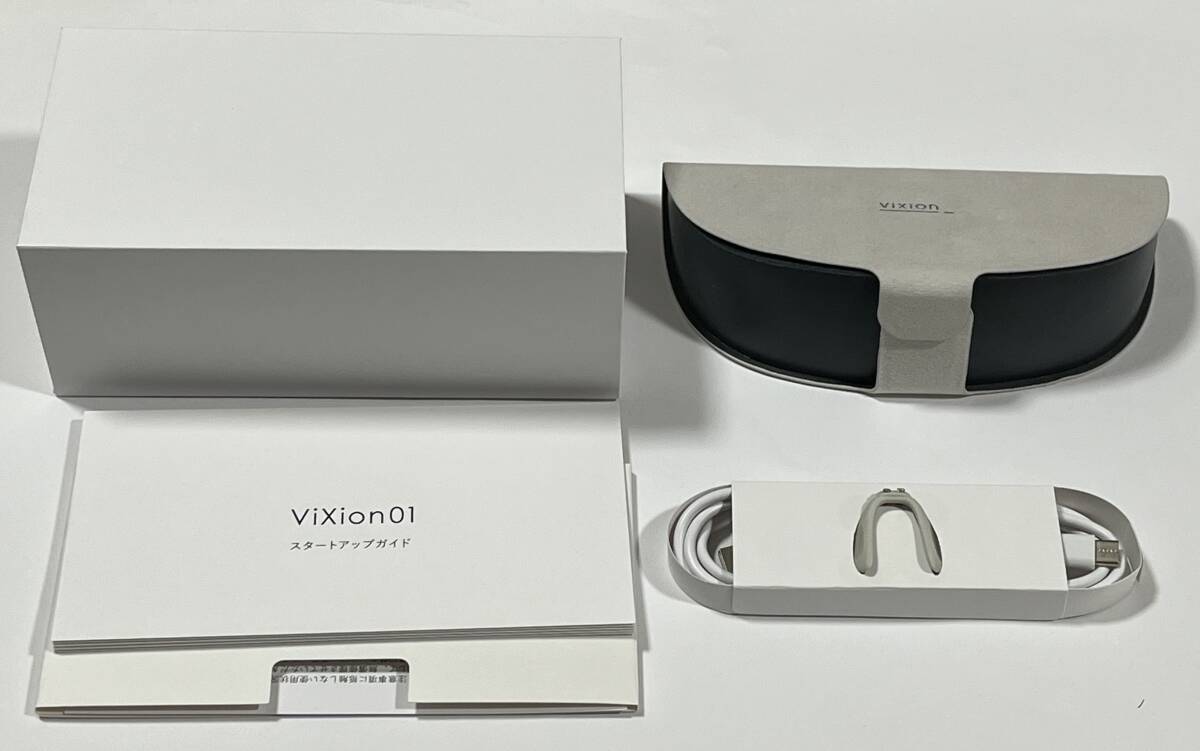 新品同様 ViXion01 オートフォーカスめがね 遠近自動ピント合わせ