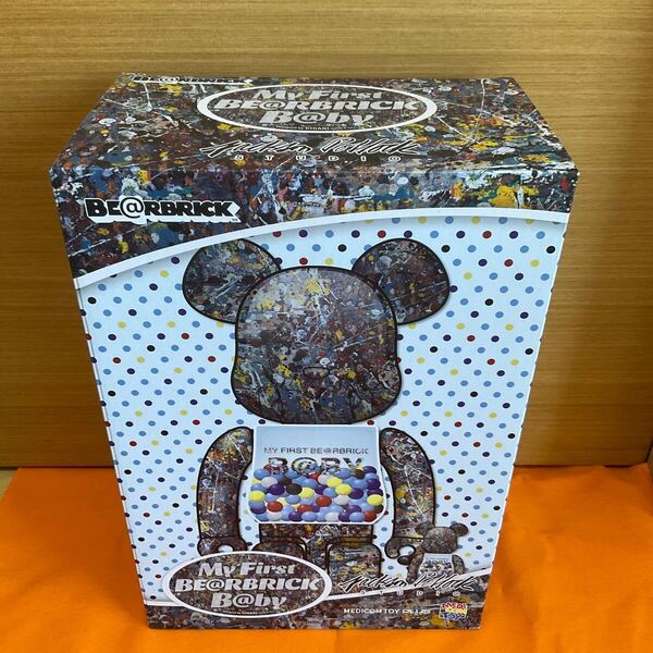 新品 未開封 メディコムトイ ベアブリック ジャクソンポラック MEDICOM TOY MY FIRST BE@RBRICK B@BY Jackson Pollock 100%&400%