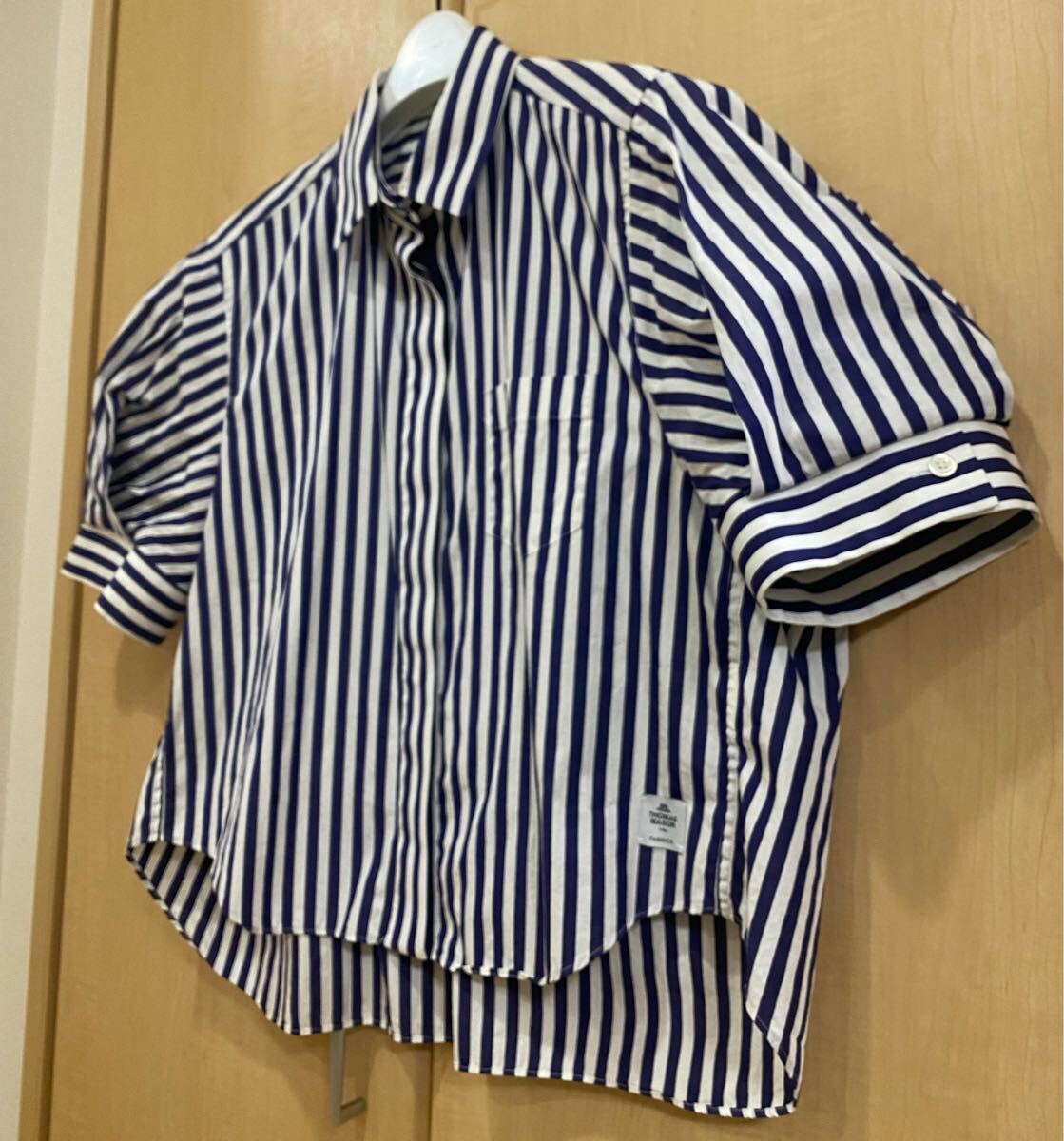美品 sacai ニットプルオーバー ストライプ シャツ サカイ Yahoo!オークション -「サカイ sacai ストライプ」(さ
