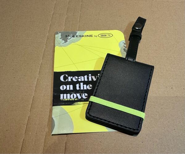 国内未発売 Moleskine x BRIC’S ラゲージタグ