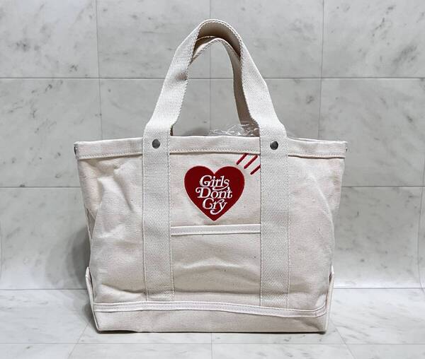 【新品】HUMAN MADE ヒューマンメイドGirls Don't Cry ガールズドントクライ トートバッグ レッド