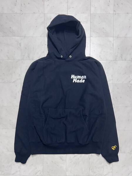 【新品】HUMAN MADE ヒューマンメイドASAP ROCKEY エイサップ ロッキー プルオーバー パーカー Lサイズ ブラック