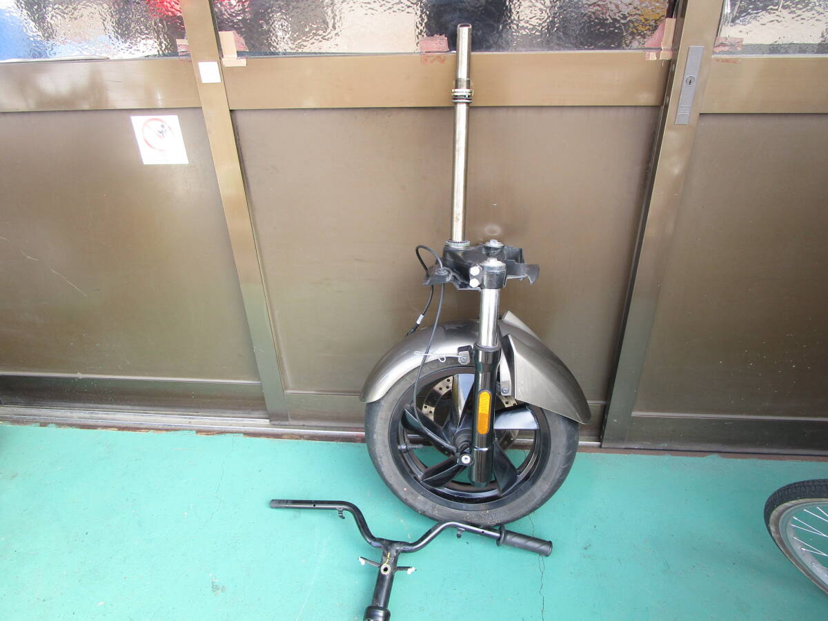 プジョー シティスター125 VGAH4AFAAJ000xxx フロントフォーク フロント廻り CITYSTAR 125 部品取りや補修用で