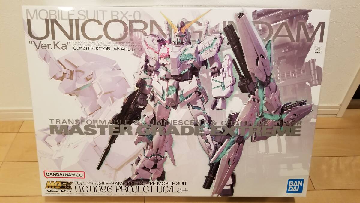 Yahoo!オークション -「mgex 1/100 ユニコーンガンダム ver.ka Yahoo!オークション -「mgex 1/100 ユニコーンガンダム ver.ka