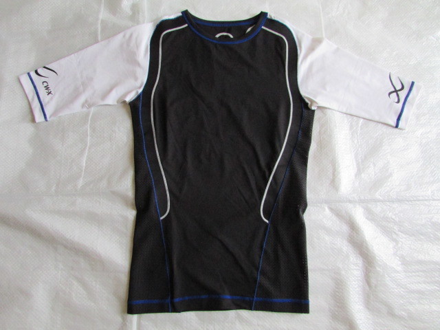 Sサイズ きれい CW-X ストレッチ ショートスリーブ Tシャツ ワコール イ