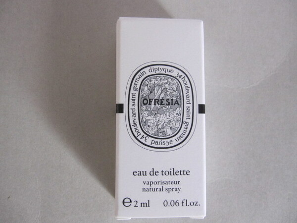Diptyque ディプティック オフレジァ OFRESIA オードトワレ 香水 2ml