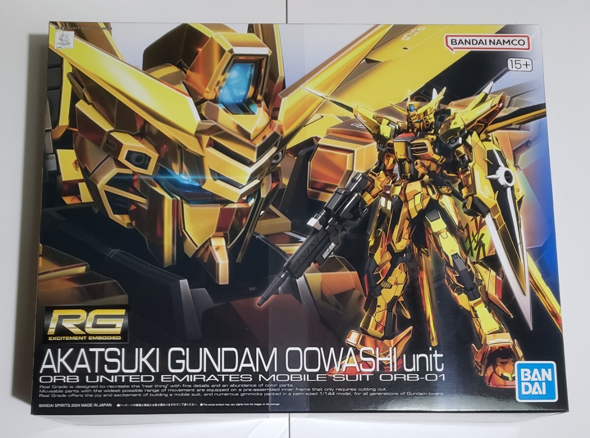 RG 1/144 アカツキガンダム(オオワシ装備)│株式会社BANDAI SPIRITS（バンダイスピリッツ）