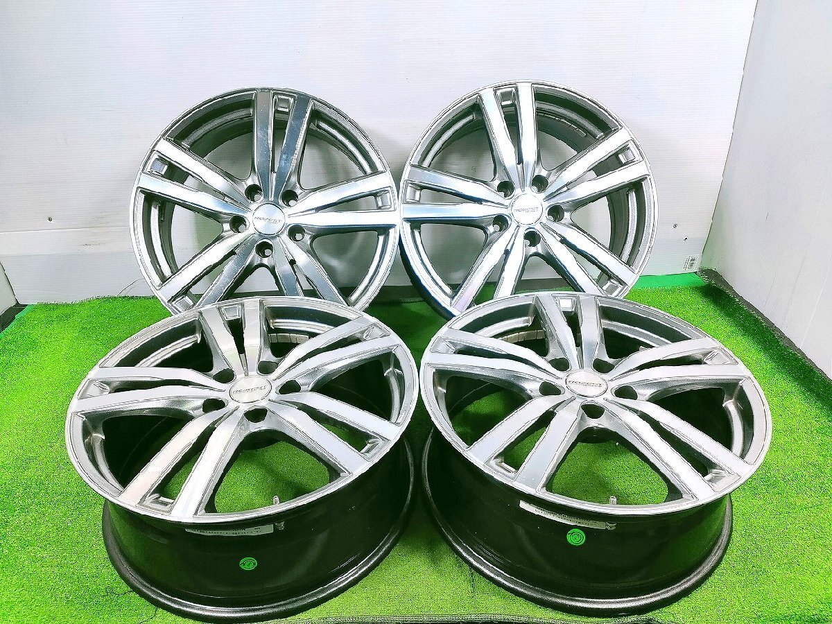 ROZEST ローゼスト 15インチ ホイール 4本セット DUNLOP 4穴