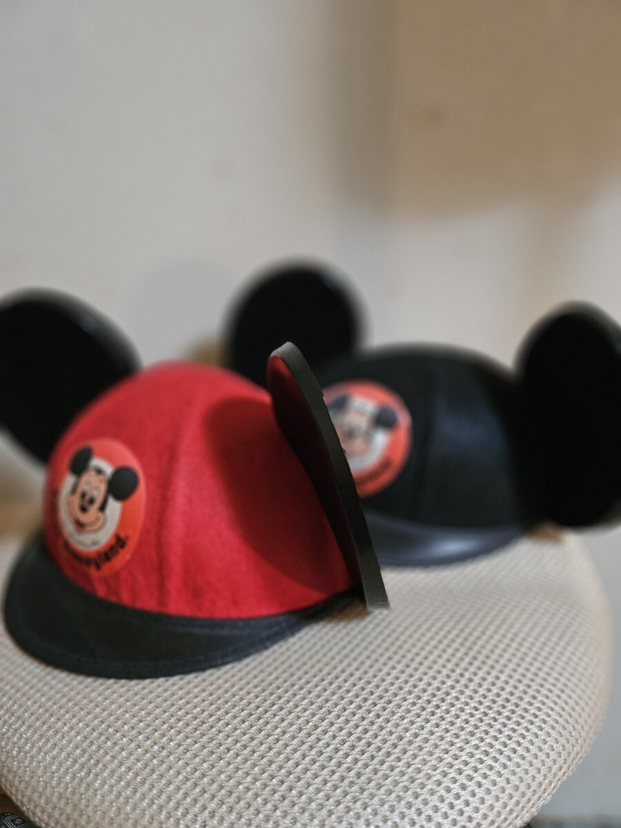 東京ディズニーランド 限定 昭和レトロ フェルト ハット 新品 タグ付き 当時物 東京ディズニーランド 限定 昭和レトロ フェルト ハット 新品