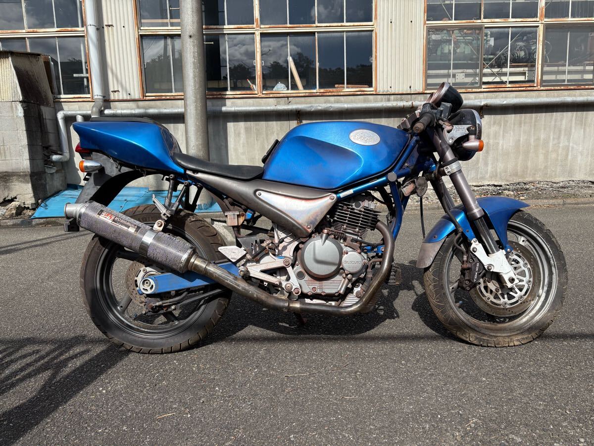 グース350 社外 ヨシムラ製 マフラー サイレンサー □u219