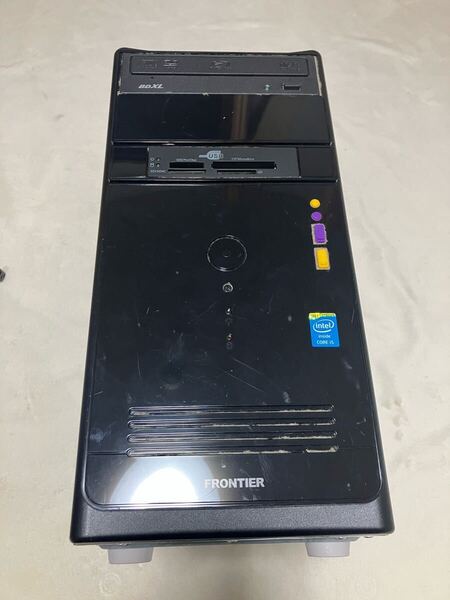 ヤマト宅急便送料無料 BTOパソコン FRONTIER win10home i5-4440CPU 3.10GHz RAM8.00GB HDD442GB