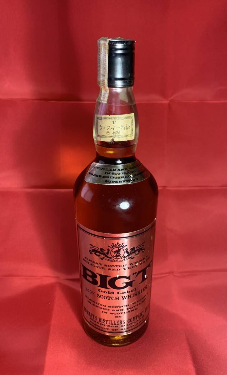 希少】BIGT ゴールドラベル スコッチウイスキー 760ml 43度