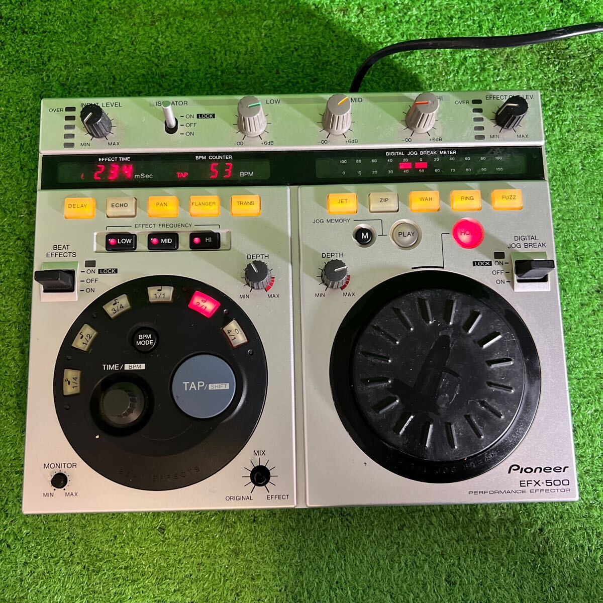 Pioneer EFX-500 DJ Turntable Mixer Controller Effector
