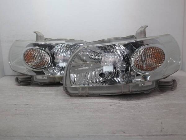 破損なし HID 【コーティング済】 キセノン 迅速発送 車検〇 KOITO 52-129 管理BR23-18 ポルテ NNP10 NNP11 NNP15 ヘッドライト 左右