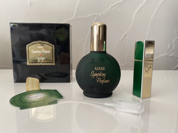 貴重! 香水 パフューム フレグランス AZARE アザレ シンフォニー 30ml ¥10,000.- アトマイザー & スポイド付き Symphony Perfume