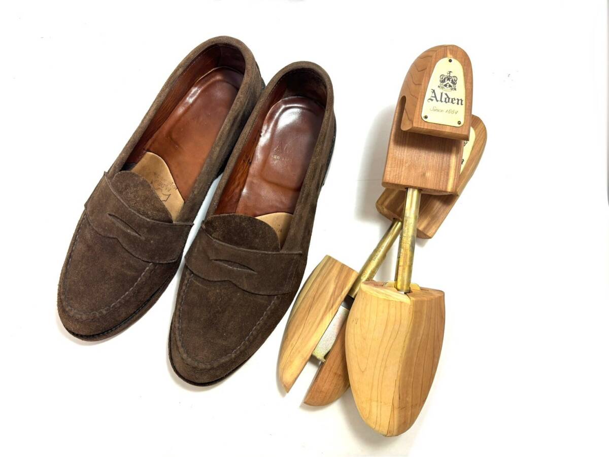 Yahoo!オークション -「オールデン ローファー スエード」の落札