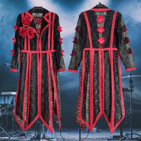 YOSHIKI/XJAPAN /赤薔薇ドレス/ ローズドレス/衣装