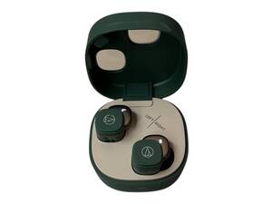 audio-technica (オーディオテクニカ) 完全ワイヤレス イヤホン ATH-SQ1TW2 グリーン 家電/028
