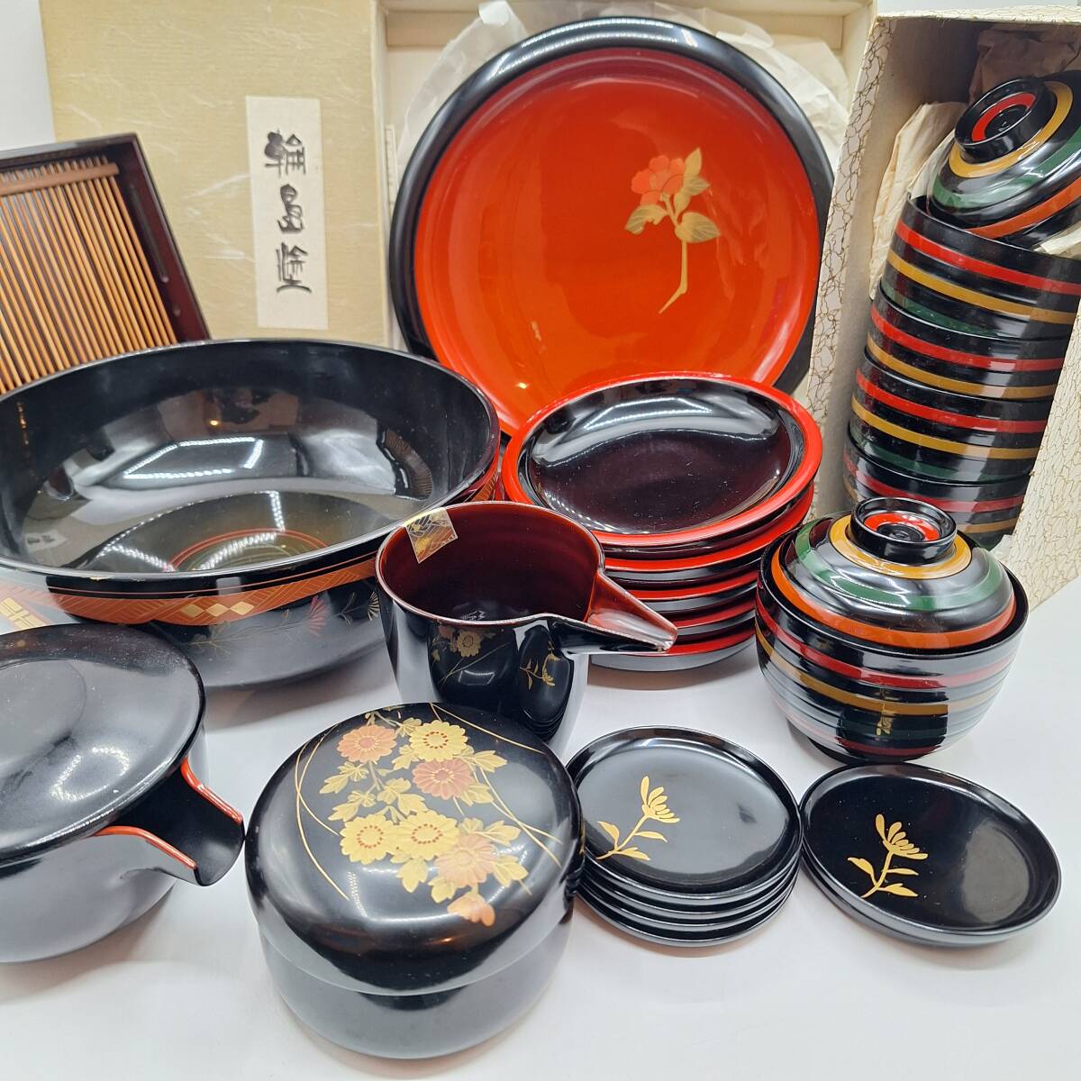 輪島塗り 天然木 漆塗り銘々皿高台 伝統工芸 五客 きよまる 輪島塗り 天然木 漆塗り銘々皿高台 伝統工芸 五客 きよまる