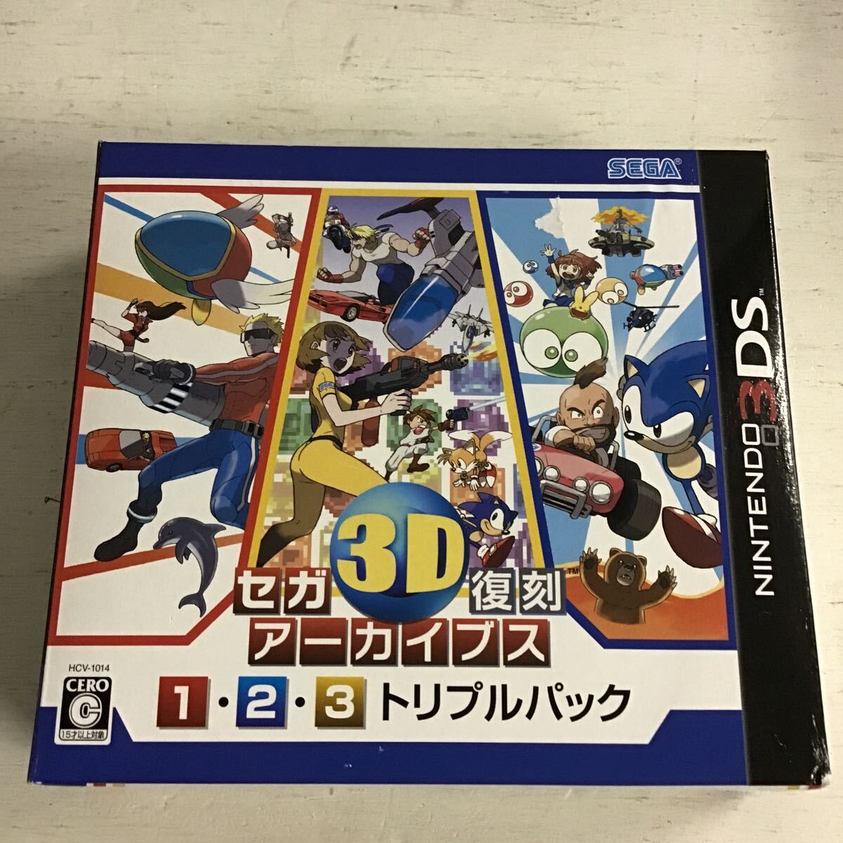 Yahoo!オークション -「セガ3d復刻アーカイブス トリプルパック Yahoo!オークション -「セガ3d復刻アーカイブス トリプルパック