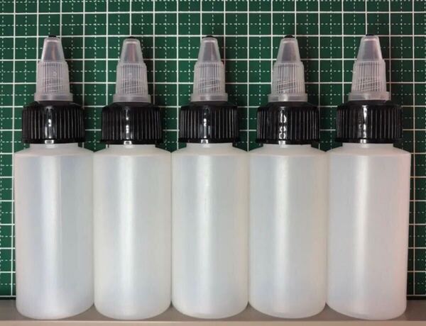 ドロッパーボトル30ml 新品 5個 送料無料 匿名配送 ガンプラ 塗装用