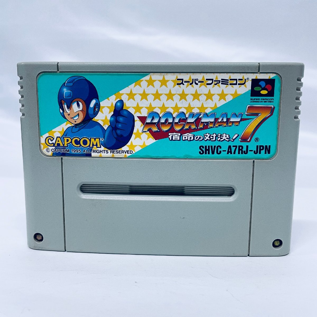 Yahoo!オークション -「ロックマン7 スーパーファミコン」の落札