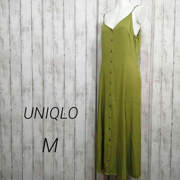 UNIQLO ユニクロ レディース キャミソール フレアワンピース M 12