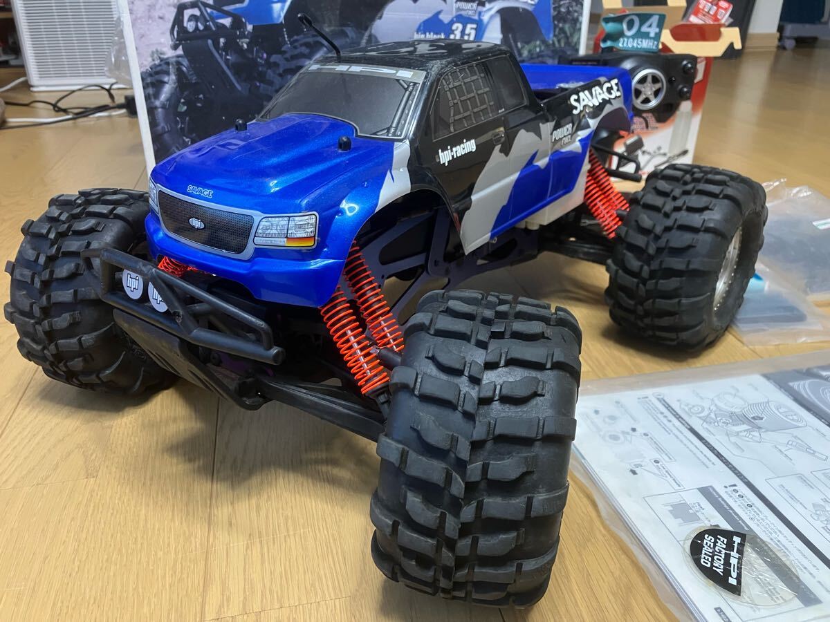 Yahoo!オークション -「hpi サベージ」(完成品(エンジン Yahoo!オークション -「hpi サベージ」(完成品(エンジン